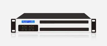 2x1500W 2-Channel Digital Amplifier with a Display Screen