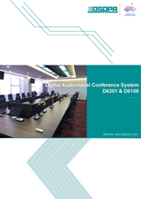 Digital Audiovisual Conference Solution D6201&D6108