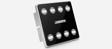 8 Button On-wall Wireless Control Panel