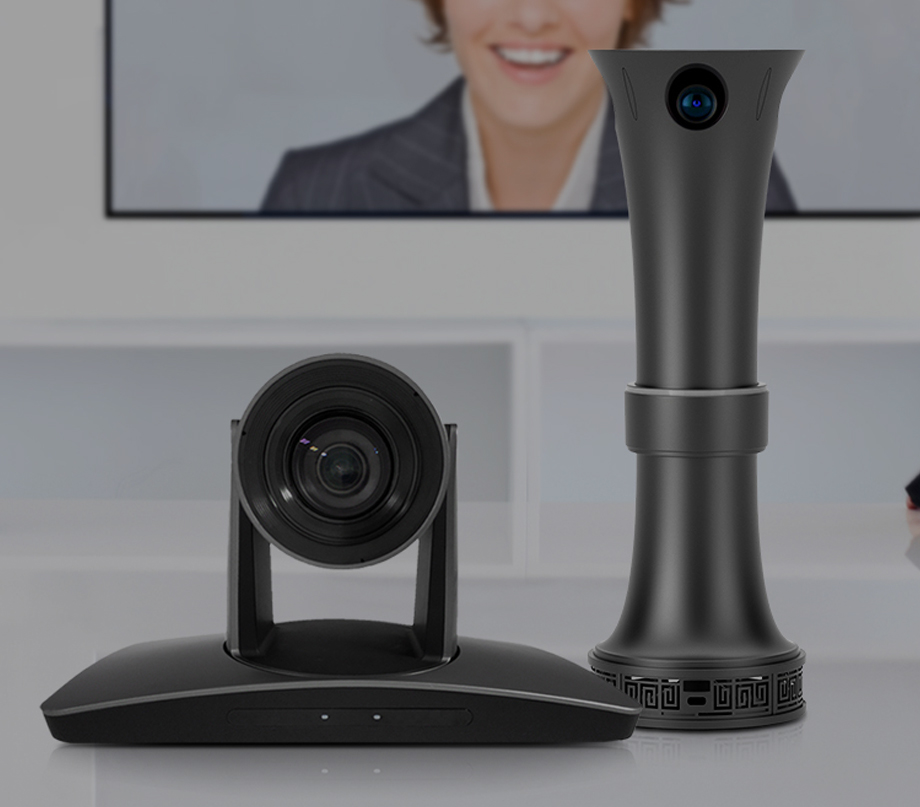 Panoramic 360-degree Video Conference Camera with Speakerphone