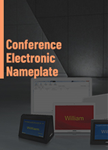 Download the D7022MIC Conference Electronic Nameplate Brochure