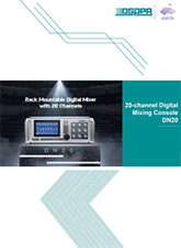 Auditorium Lecture Hall Stadium Solution DN20 20-channel Digital Mixing Console