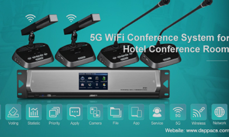 5G WiFi Conference System for Hotel Conference Room