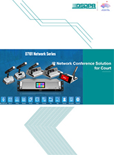 IP Network Conference Solution for Court