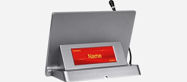 Desktop All-in-one Discussion Terminal with Nameplate