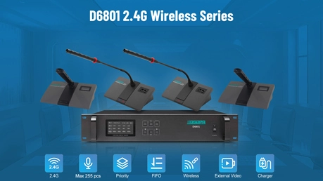 2.4G Wirless Conference System Solution for Conference