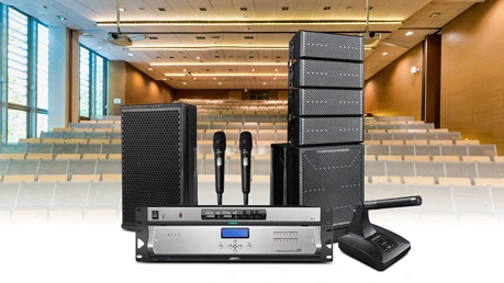Pro Sound System for Large Conference Rooms