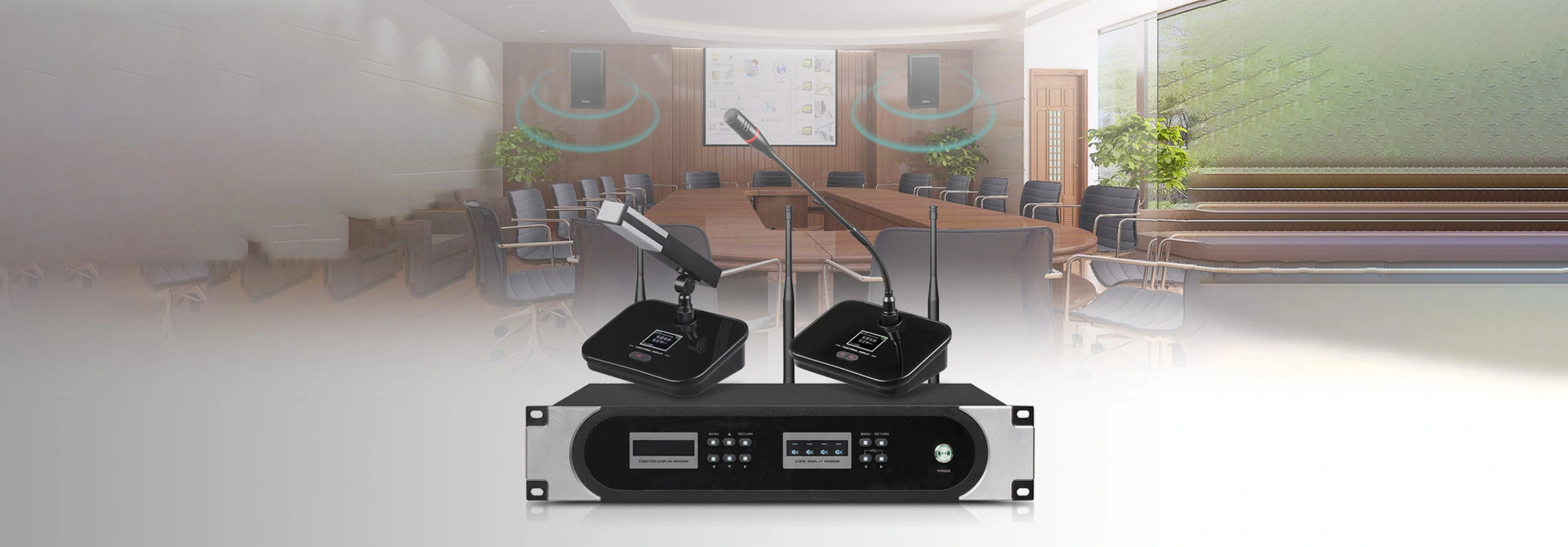 UHF Wireless Conference System Solution for Conference Room DW9866