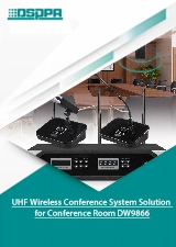 UHF Wireless Conference System Solution for Conference Room DW9866