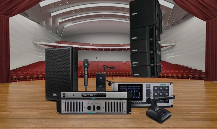 Professional Sound Sytsem Solutions for Multifunctional Hall