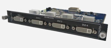 4 Channels DVI Digital Output Card