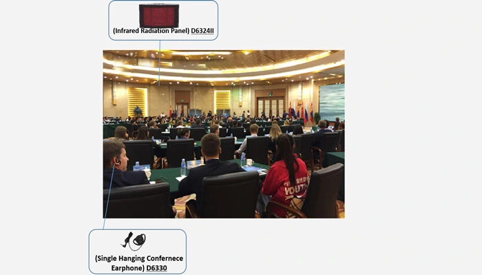 Digital IR Language Distribution System for International Conference