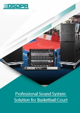Professional Sound System Solution for Basketball Court