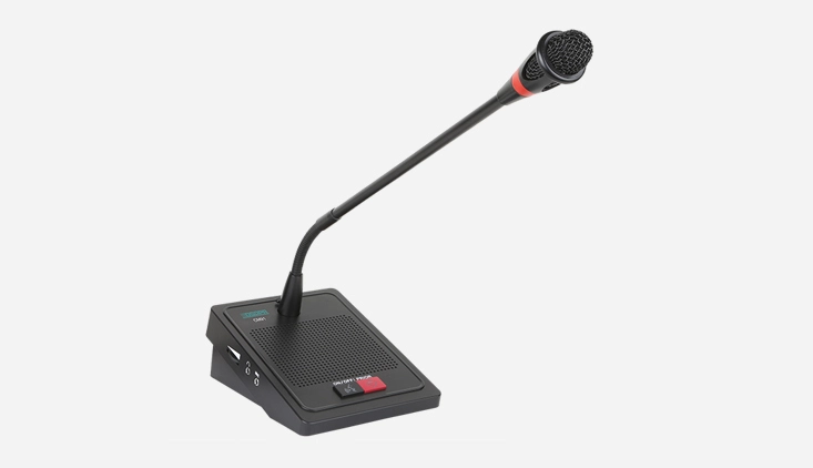 digital conference system chaiman microphone with built in speaker 3