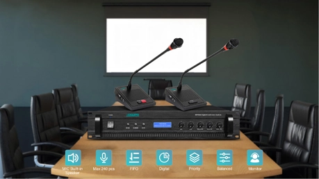 Cost-Effective Conference System Solution for Small Conference Rooms MP9868