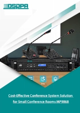 Cost-Effective Conference System Solution for Small Conference Rooms MP9868