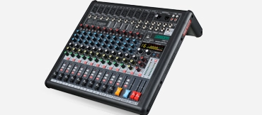 2 Group 12 Channels Input Mixer with Rach Mounted