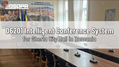 Audio Conference System for Gherla City Hall, Romania