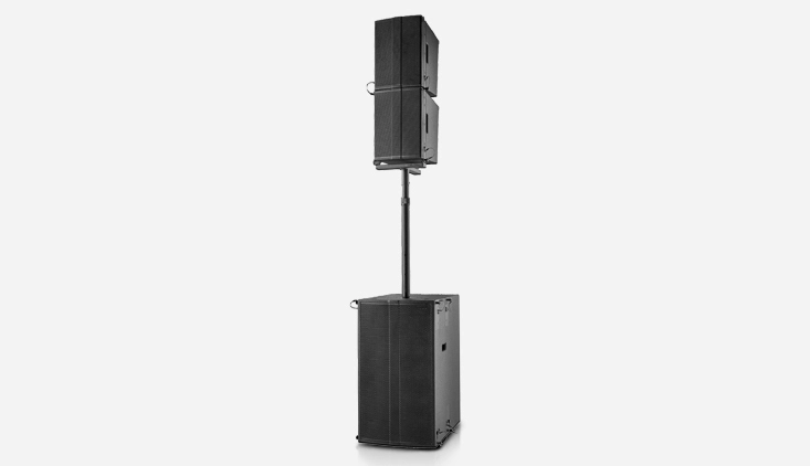 professional line array column speaker la 8300la 212sub 1