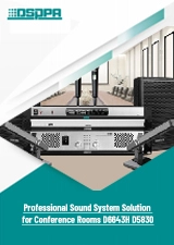 Professional Sound System Solution for Conference Rooms D6643H D5830
