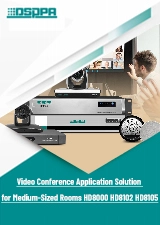 Video Conference Application Solution for Medium-Sized Rooms HD8000 HD8102 HD8105