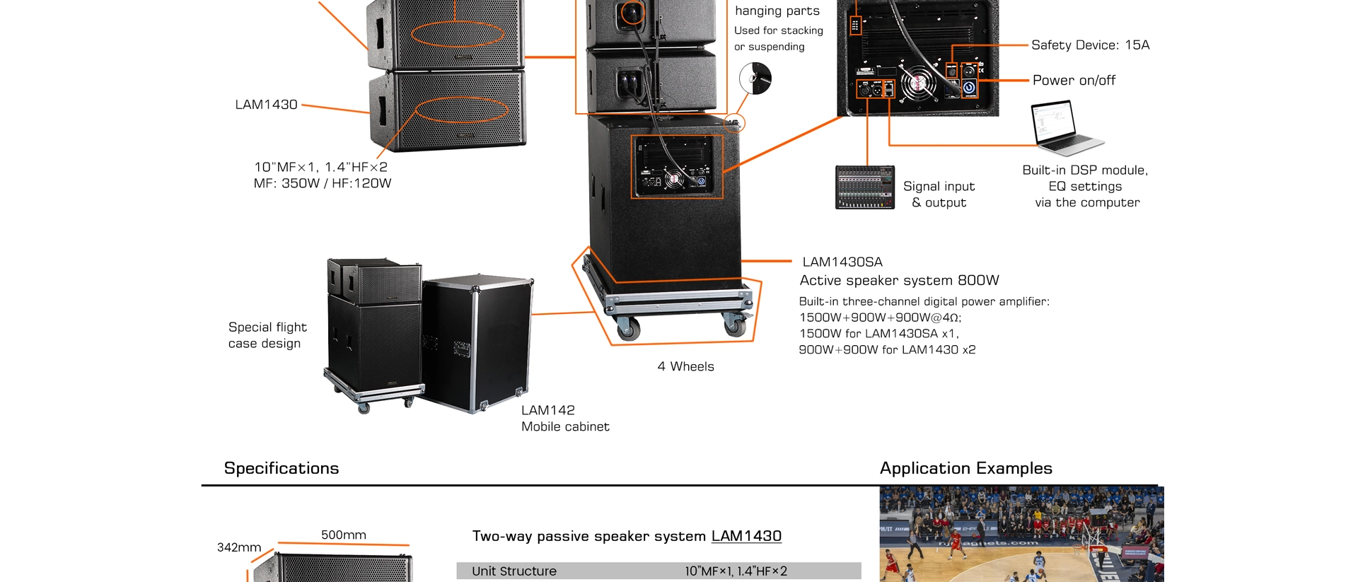 Mobile Active Array Speaker System