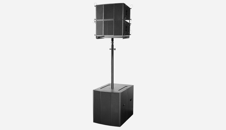 portable active line array speaker system 1