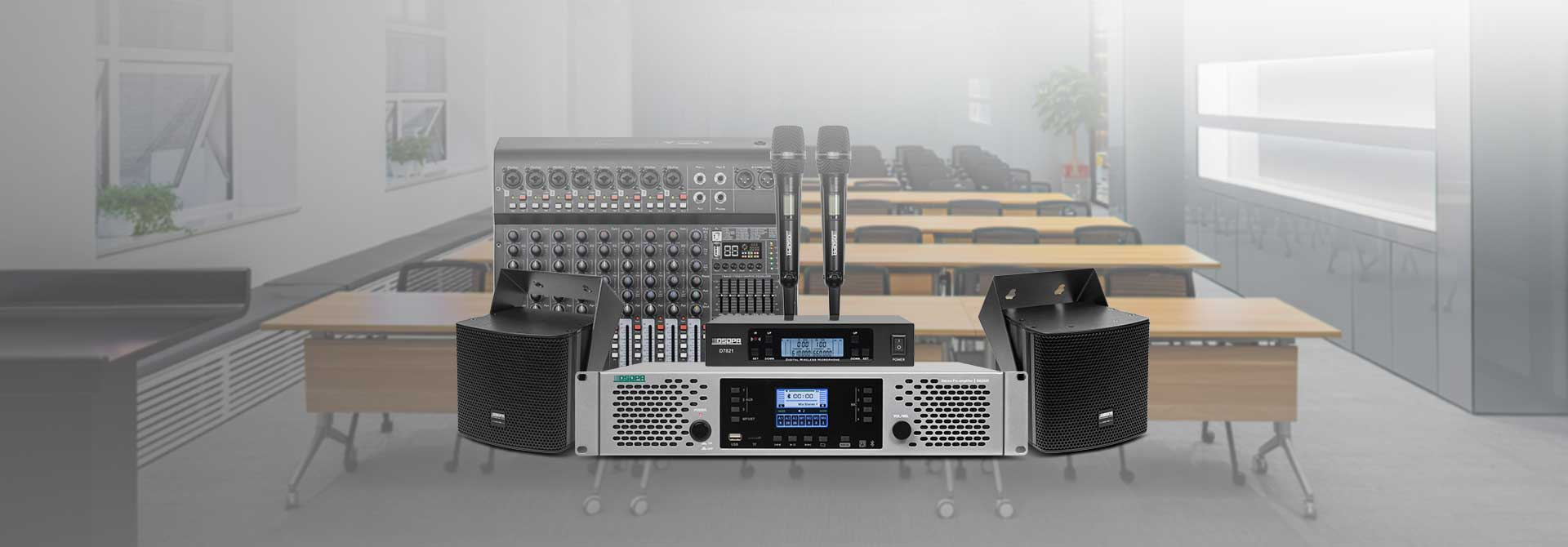 Professional Conference System Solutions for Conference Room CM801+D7821