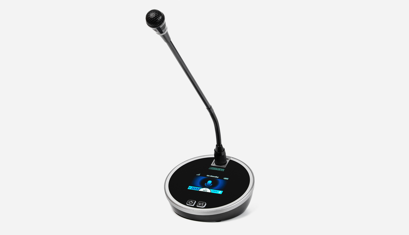 Wireless Meeting Desktop Speaking Chairman Unit (Gooseneck Mic)
