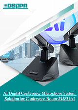 AI Digital Conference Microphone System Solution for Conference Rooms D5831AI