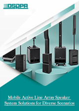 Mobile Active Line Array Speaker System Solutions for Diverse Scenarios