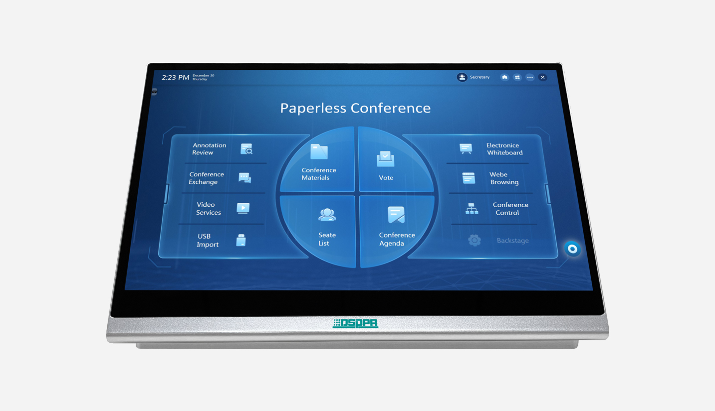 15.6'' Full HD Touch Screen Desktop Conference Terminal