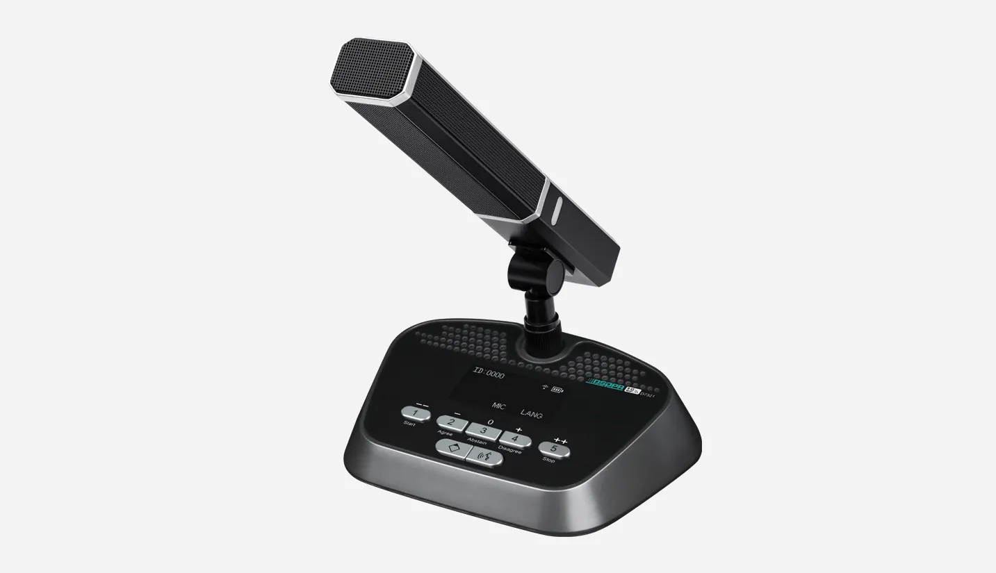 Wireless Conference System 5G WiFi Wireless Digital Voting Chairman Unit