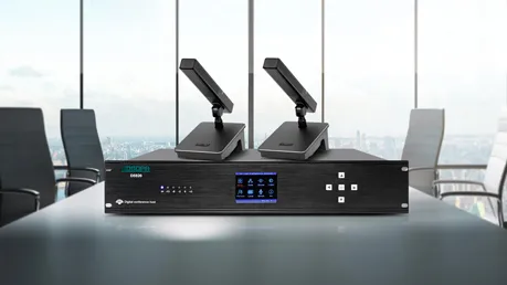 Compact Digital Conference System Solution for Small Conference Rooms _D5920