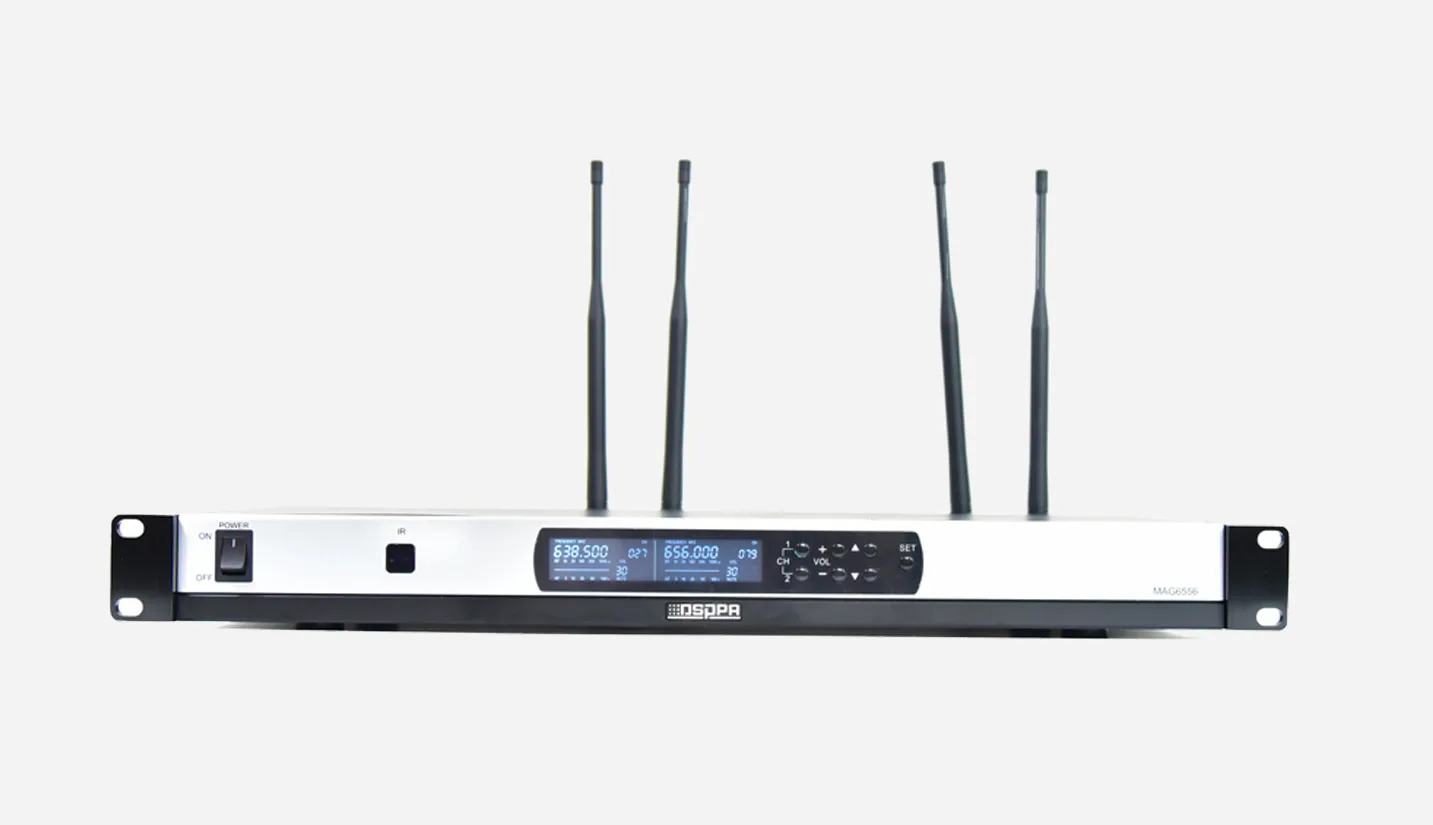 Digital Wide-Area Wireless Microphone Receiver