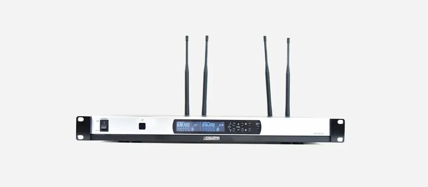 Digital Wide-Area Wireless Microphone Receiver