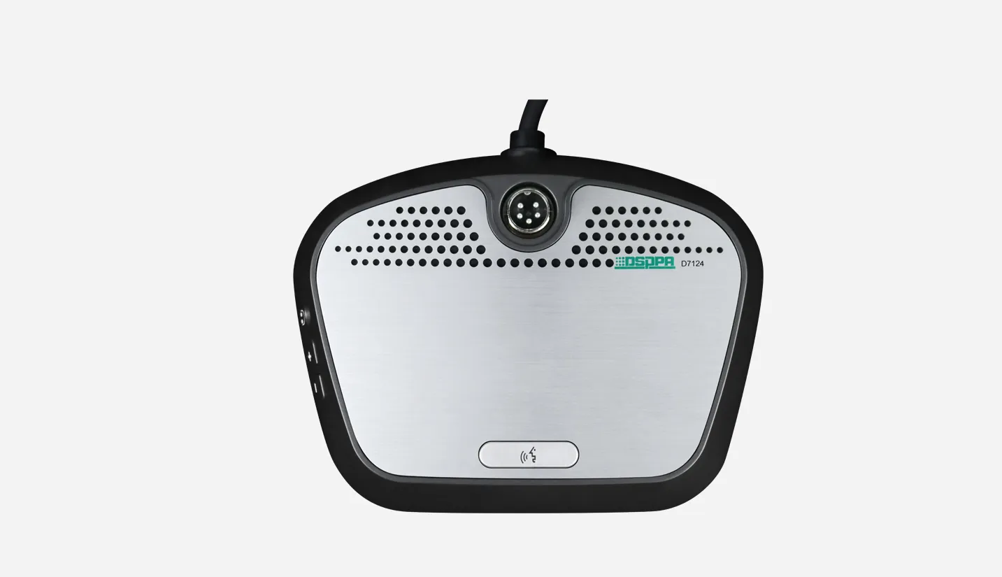 Desktop Digital Conference Meeting Microphone System Delegate Unit