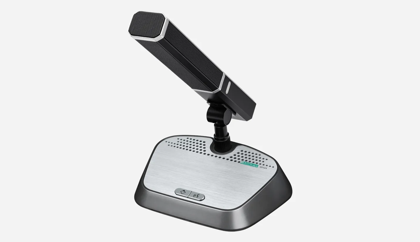 Desktop Digital Conference Meeting Microphone System Chairman Unit