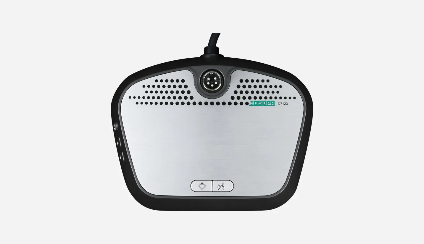 Desktop Digital Conference Meeting Microphone System Chairman Unit