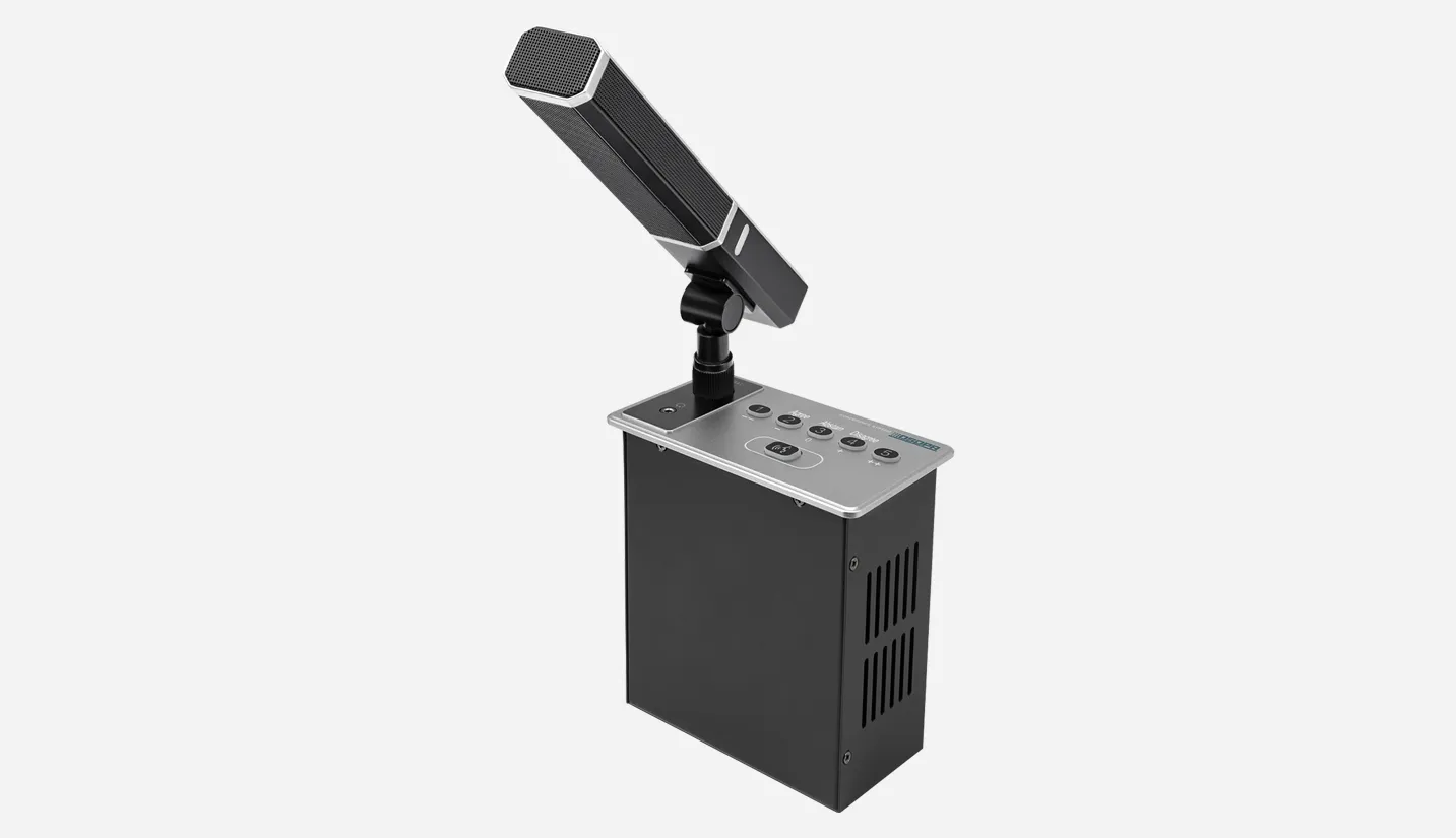 Embedded Delegate Microphone with Voting