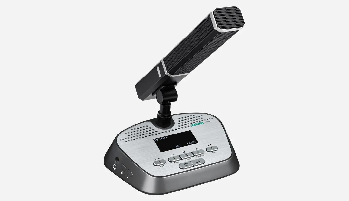 Full Digital Chairman Microphone with Electronic Voting