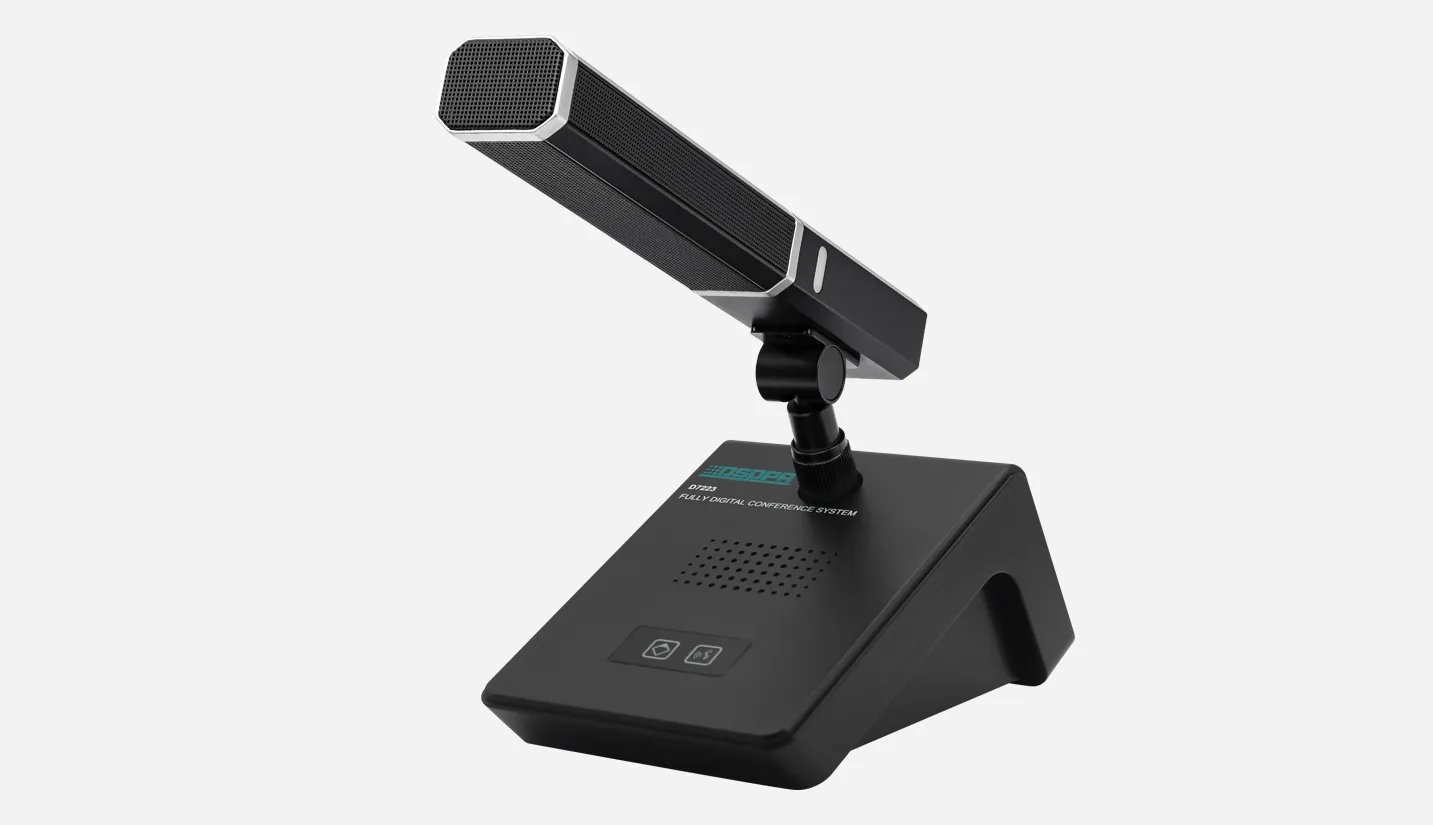 Dante Discussion Chairman Conference Microphone System for Meeting Room