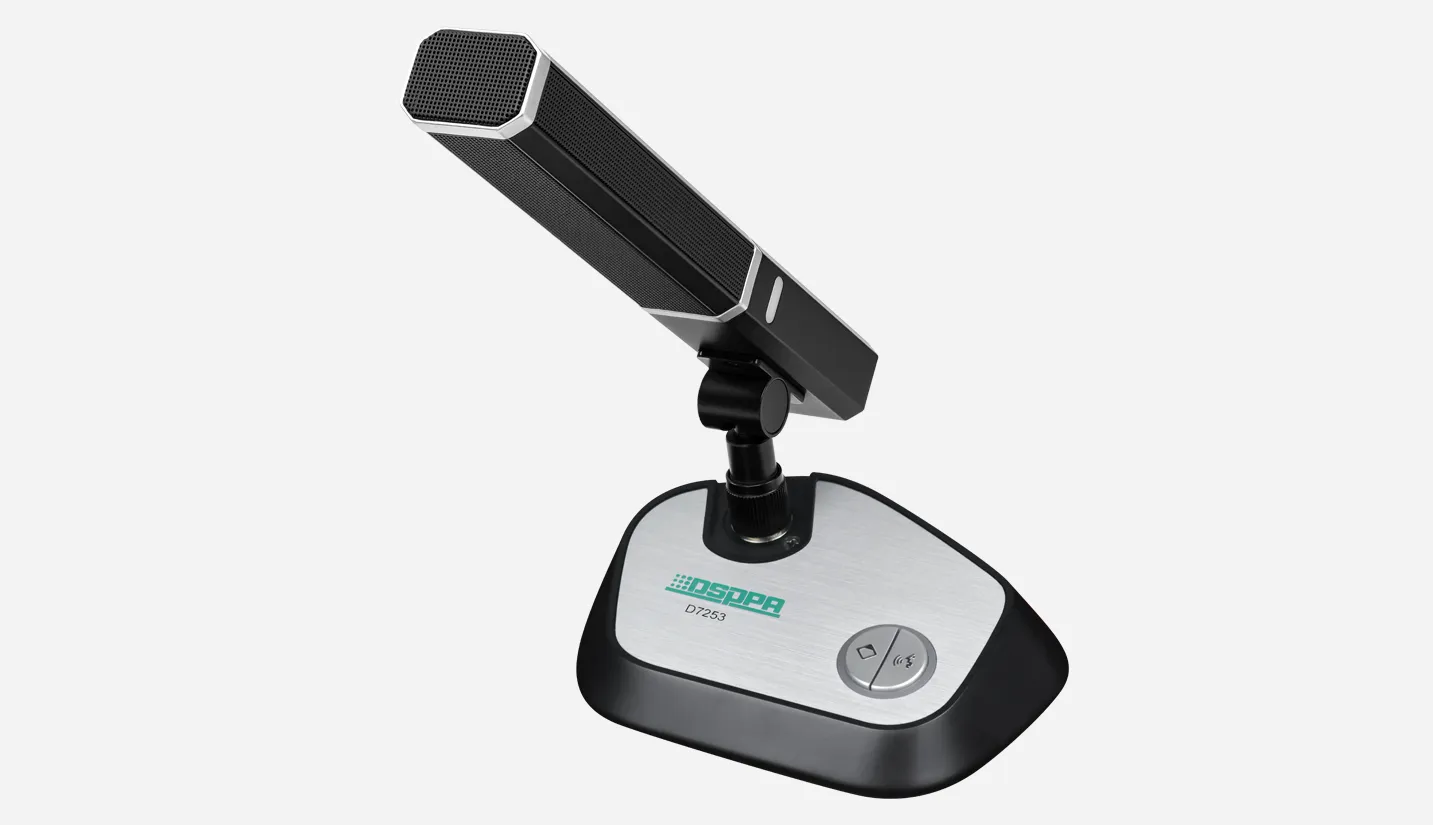 Digital Desktop Conference System Chairman Chairman Discussion Microphones