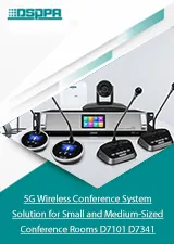 5G Wireless Conference System Solution for Small and Medium-Sized Conference Rooms D7101 D7341