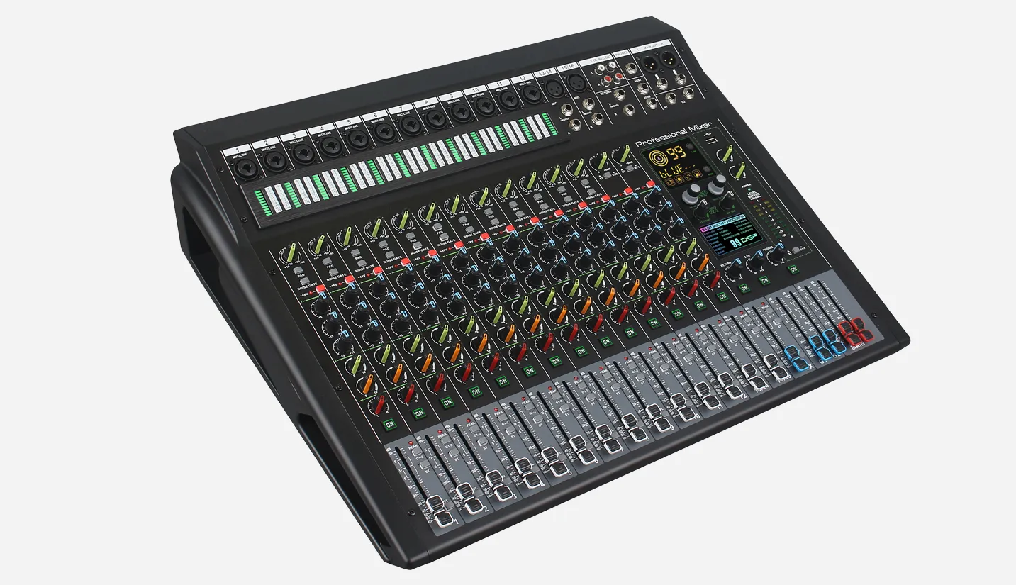 16-Channel Analog Mixing Console