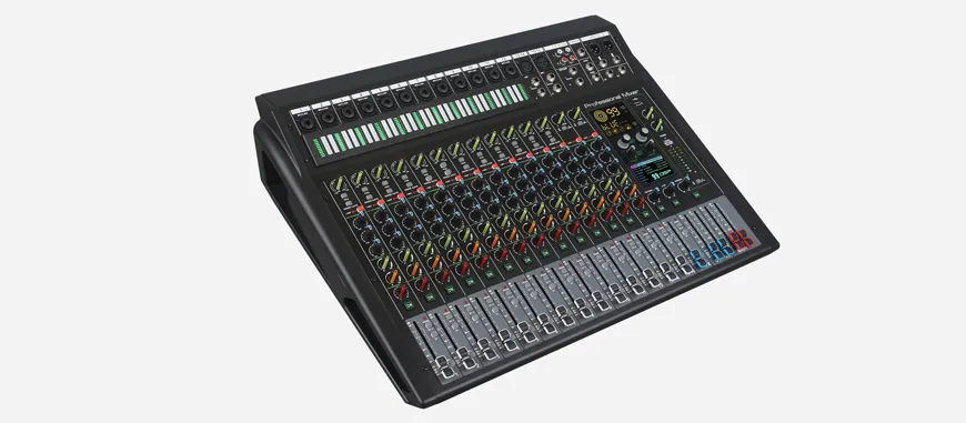 16-Channel Analog Mixing Console