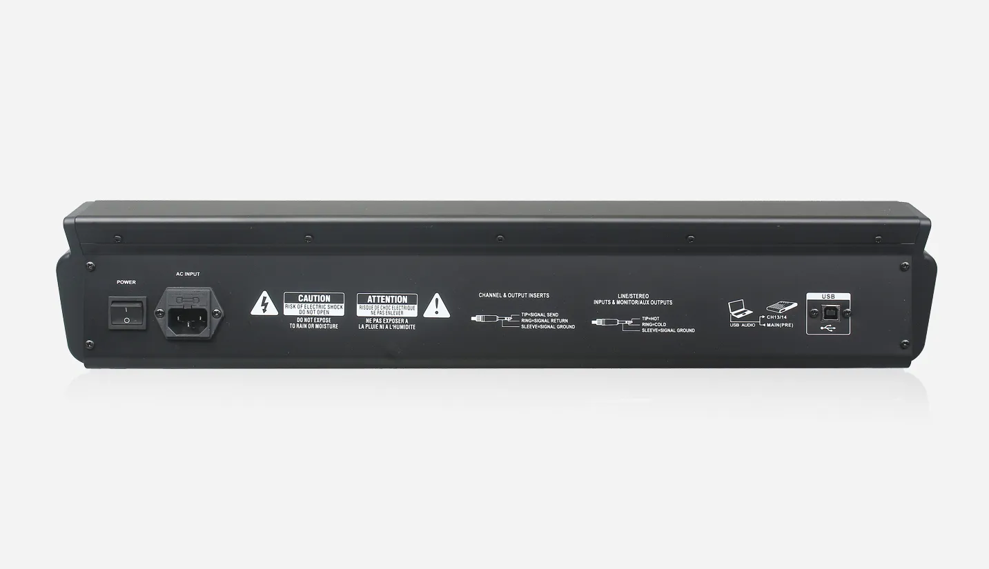 16-Channel Analog Mixing Console