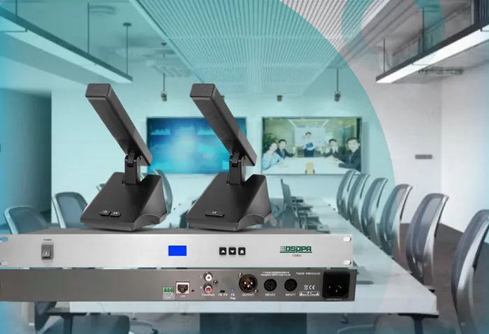 Complete with a central host, chairman and delegate units, and versatile software, the D7401 redefines professional conferencing.