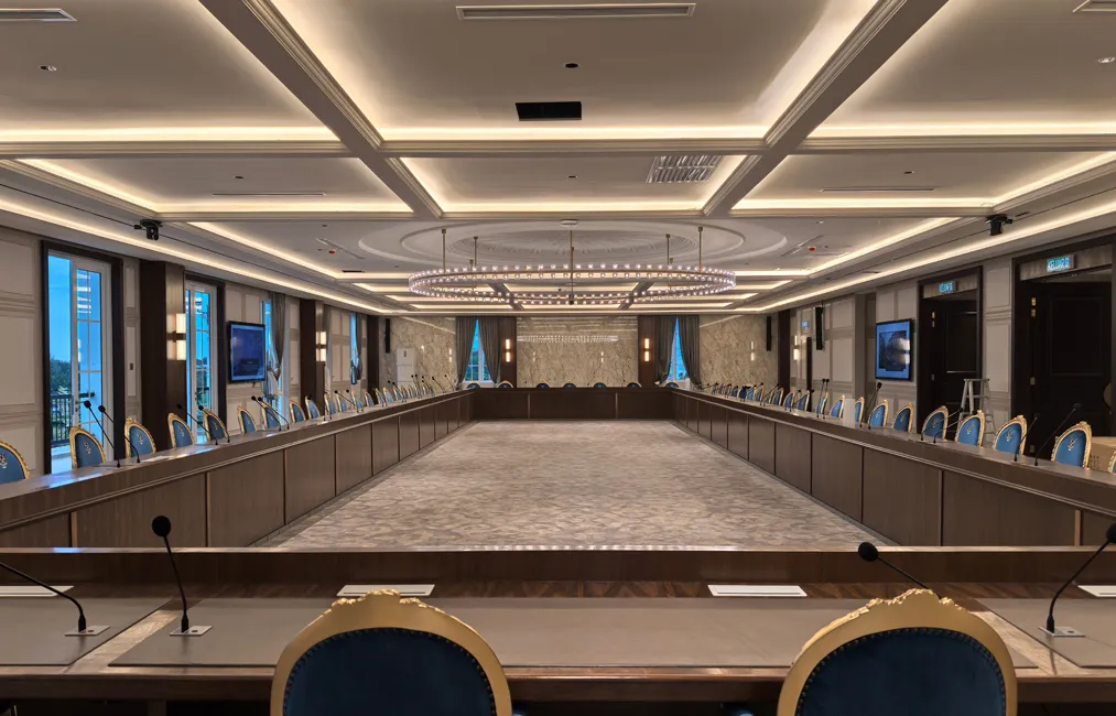 IP Intelligent Audio Conference System for Kompleks Satria Pertiwi, Malaysia