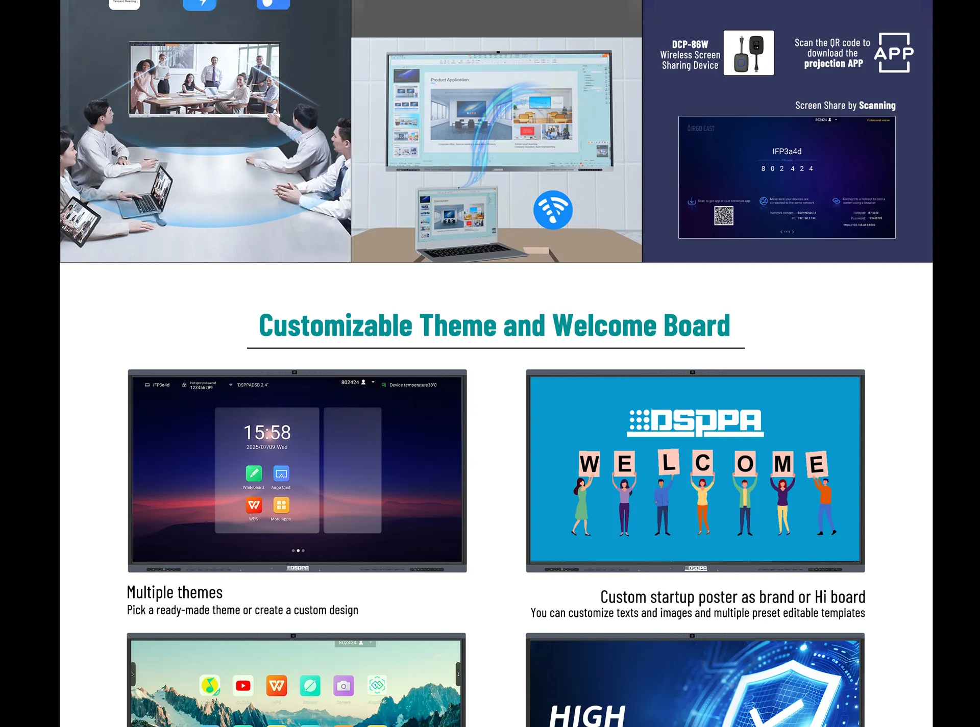 Smart Board 75-inch Intelligent Interactive Flat Panel